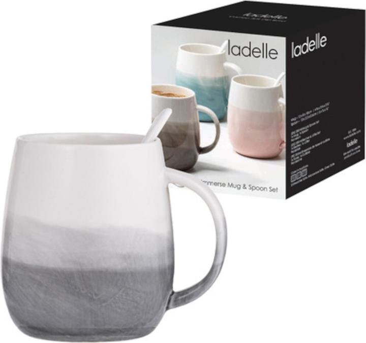 Immagine prodotto Ladelle Set di 2 tazze con cucchiaio Immergi 0,38 l (380 ml, 1 x)