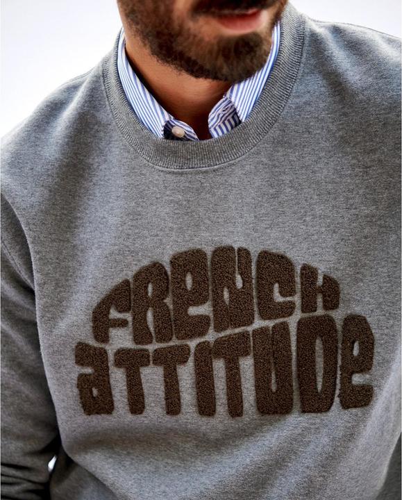 Image du produit La Redoute Collections Chemise à rayures avec col français (S)