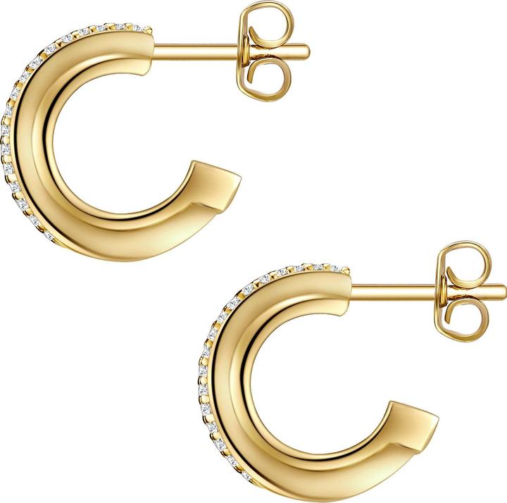 Produktbild Glanzstücke München Damen Sterling Silber Zirkonia gelbgold - 15828 (Sterling Silber)
