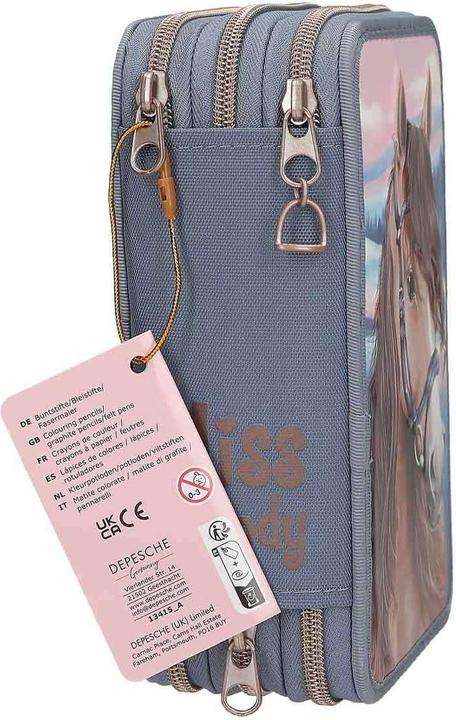 Produktbild Magni DEPESCHE Miss Melody Federtasche 3fach mit 3D Effekt