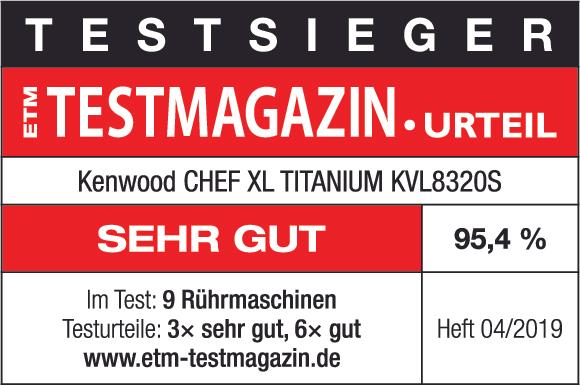 Image du produit Kenwood Titanium Chef XL (1700 W)