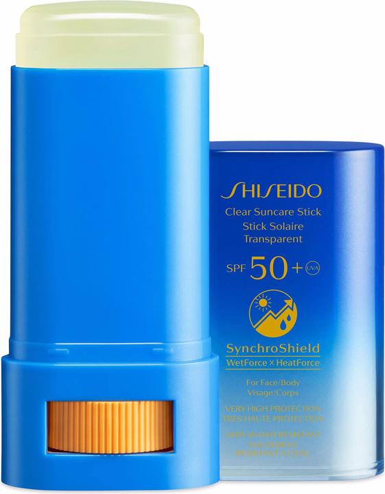 Produktbild Shiseido Clear Suncare Stick (Sonnenspray, SPF 50+, 20 g)