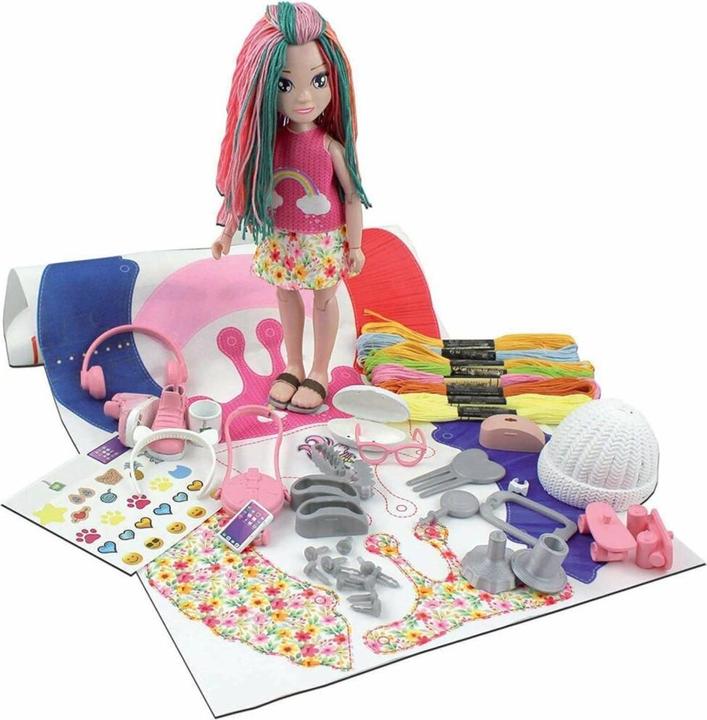 Actual product image Educa 19171 Children's Puzzle Design Your Doll Casual Style For 6+ Years