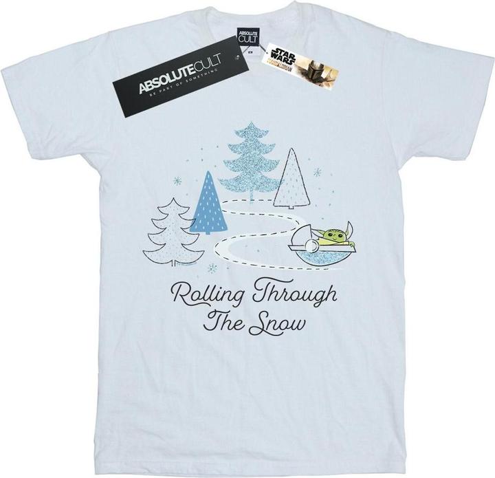 Produktbild Star Wars The Mandalorian Rolling Through The Snow TShirt (4XL)