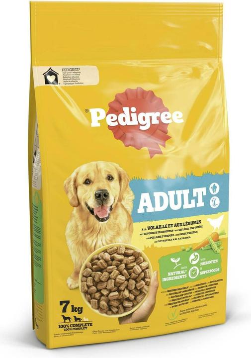 Immagine prodotto Pedigree Adulti con pollame e verdure (Adulto, 1 pz., 7000 g)