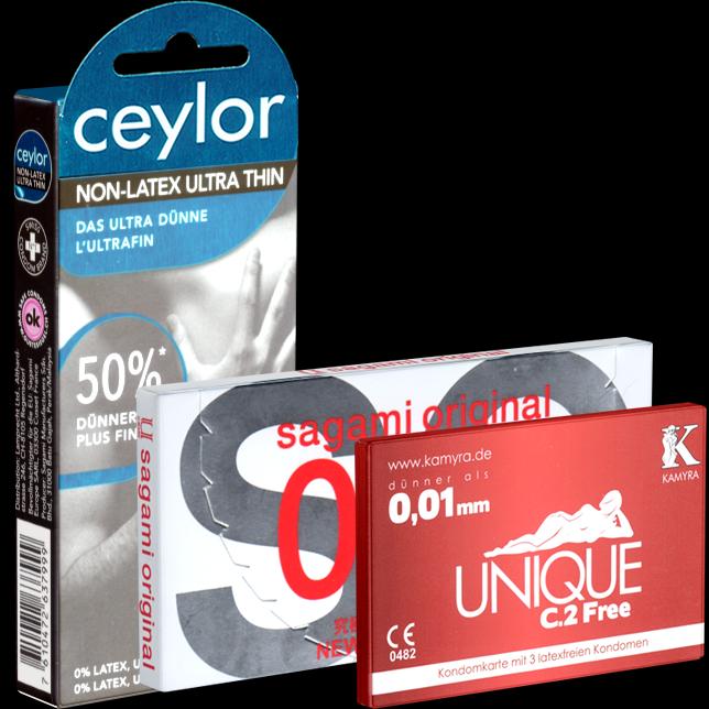 Kondomotheke Latex Free Condoms - 3 Variety Pack E (8 pcs.)