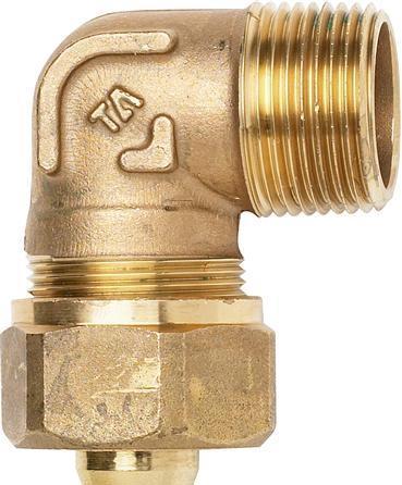 Actual product image Imi Hydronic Engineering TA Vinkel 20-3/4 PEX nipple (Angled connection)