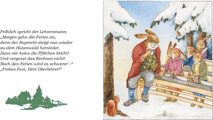 Actual product image Die Häschenschule: Winter in der Häschenschule (German, Albert Sixtus, 2022)