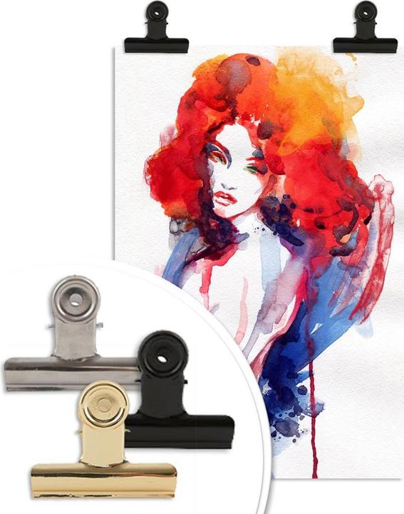 Image du produit Trenddeko La femme aux cheveux de feu (70 x 100 cm)