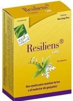 Image du produit Natural Nutricosmetics 100% Resiliens Cold 30 Capsules (Lait pour le corps)