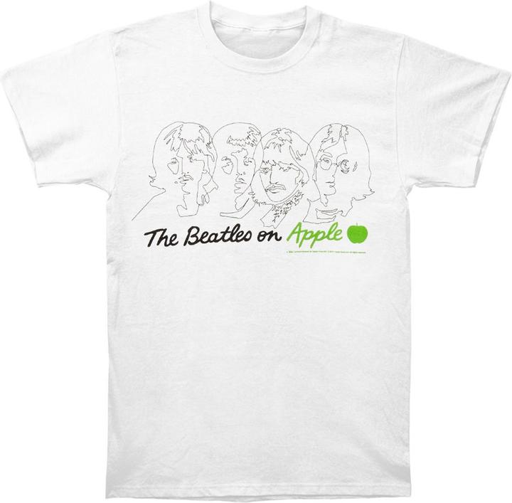 The Beatles On Apple TShirt (L)