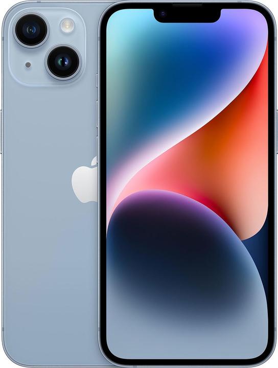 Re!commerce iPhone 14 (128 Go, Bleu, 6.10", 12 Mpx, SIM + eSIM, A / Comme neuf)