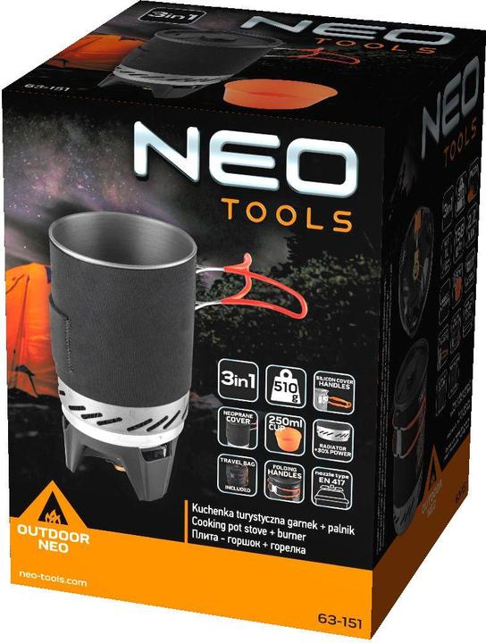 Produktbild Neo Herd - Topf + Brenner