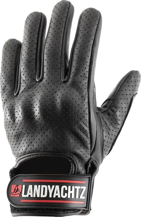 Immagine prodotto Landyachtz Leather Race Glove (S/M, Protezioni per i polsi)
