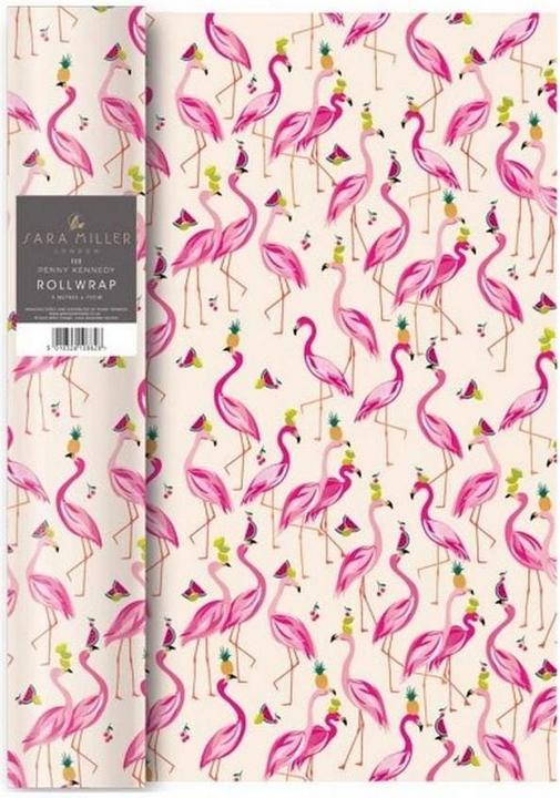 Actual product image Sara Miller Flamingo (Wrapping paper, 1 x)