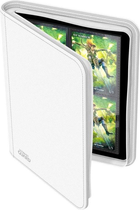 Actual product image Ultimate Guard UGD010352 - Zipfolio 160 – 8-Pocket Xenoskin Portfolio, white