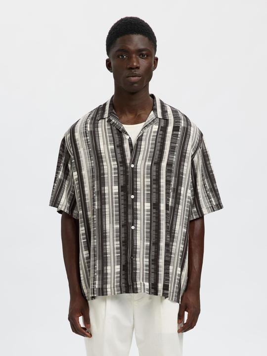 Actual product image Selected Homme Gemustertes Kurzarmhemd (S)
