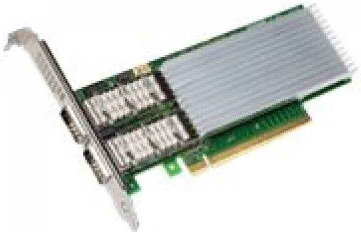 Actual product image Intel QSFP28 Network Card E810-CQDA2 PCI Express x16 (PCI Express 4.0 x16)