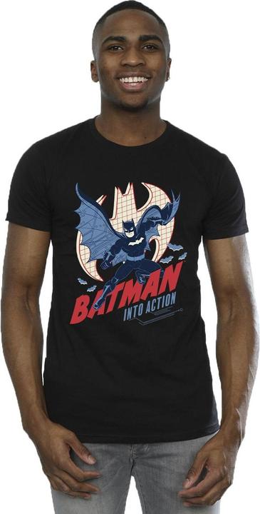 Image du produit - T-shirt BATMAN INTO ACTION - Homme (XXL)
