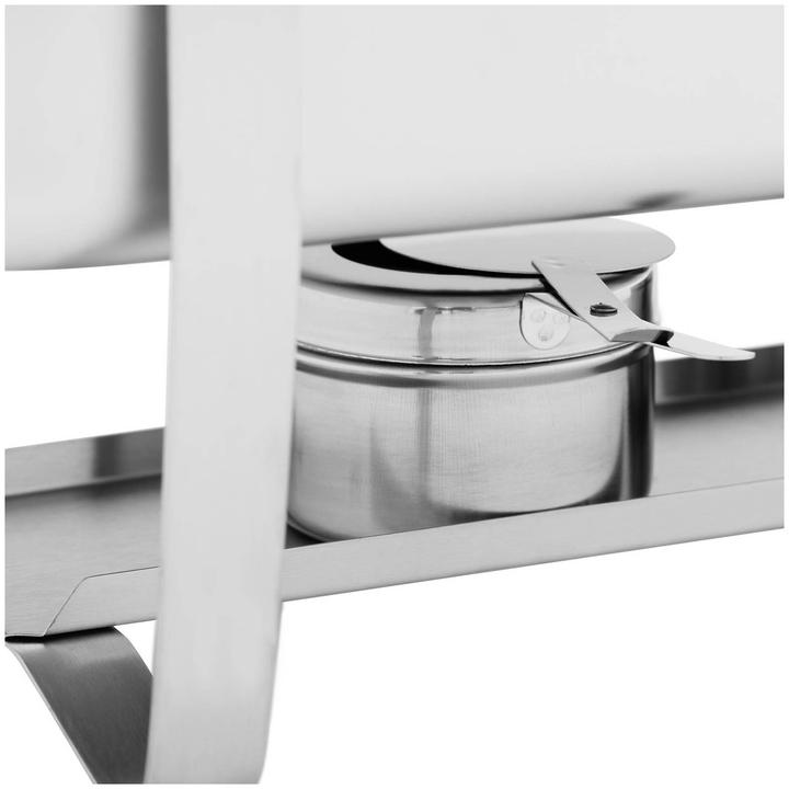 Produktbild Royal Catering Chafing Dish Warmhaltebehälter Rechaud 9 l 2 Brennstoffhalter 500 x 300 x 60 mm