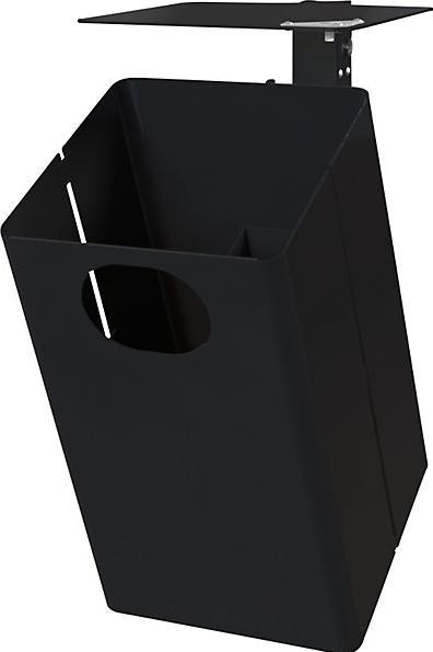 Immagine prodotto Renner Helmuth Cestino per rifiuti da esterno con posacenere, capacità 35 l, alt. x largh. x (35 l)
