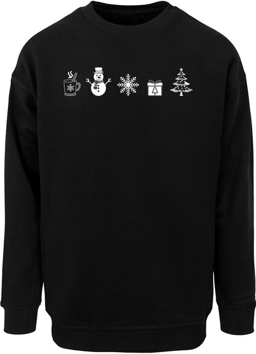 Produktbild Merchcode Christmas Elements Crewneck - 181753 (XL)