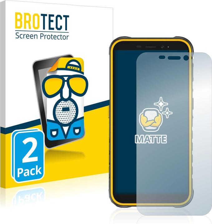 Produktbild BROTECT Entspiegelungs-Schutzfolie Displayschutz Matt (2 Stück, Ulefone Armor X8)