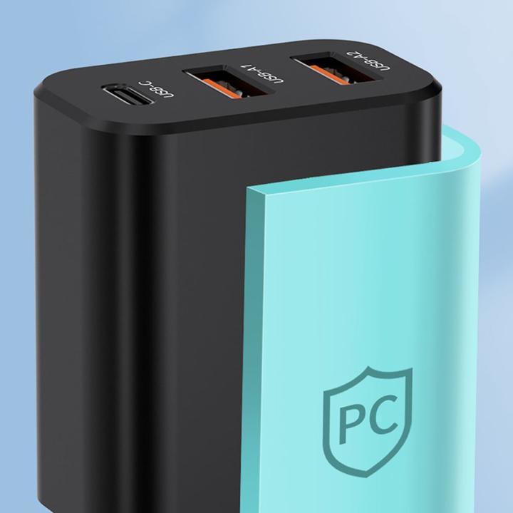 Image du produit Wozinsky Åadowarka sieciowa CWCUCB 30W USB-C / 2 x USB-A - czarny (30 W)