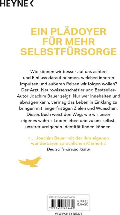Actual product image Selbststeuerung (German, Joachim Bauer, 2018)