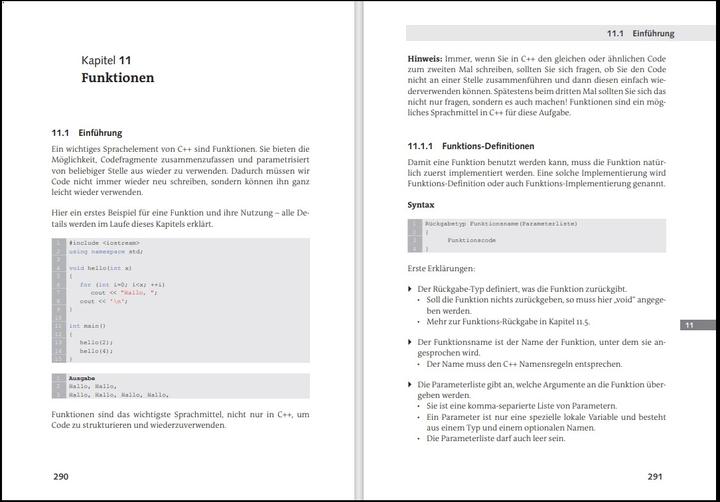Actual product image C++ Kompendium (German, Detlef Wilkening, 2023)