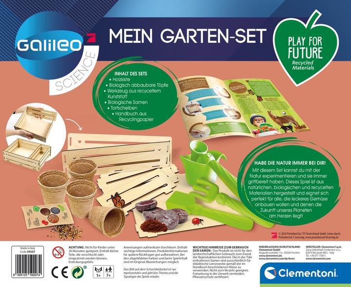 Produktbild Clementoni Mein Garten-Set