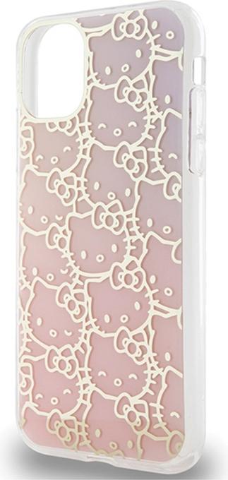 Produktbild Hello Kitty HKHCN61HCHPEP iPhone 11 / Xr 6.1" różowy/pink hardcase IML Gradient Electrop Crowded Kit (Apple iPhone 11)