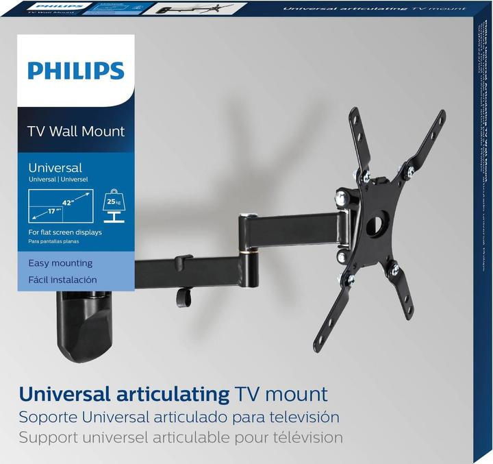 Immagine prodotto Philips SQM9222/00 Supporto TV (42") Nero (Muro, 42", 25 kg)