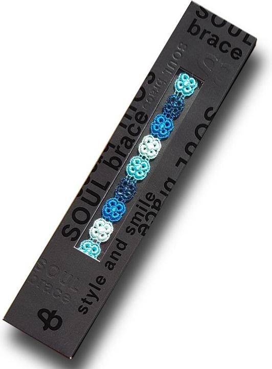Image du produit Soulbrace bracelet Flower Power (26 cm, Broderie textile)