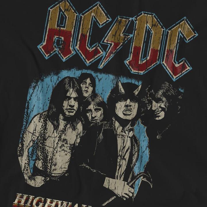 Actual product image AC/DC Unisex Adult Highway World Tour 79 T-Shirt (XL)