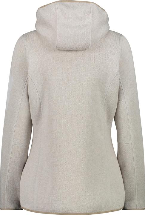 Actual product image CMP Campagnolo Women's Jacket Fix Hood Jacquard Knitted 3H19826 (42, L)