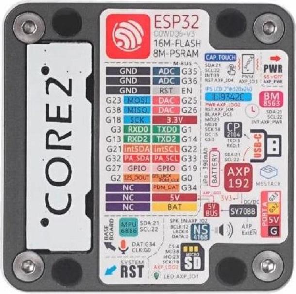 Produktbild M5Stack ESP32 Core 2