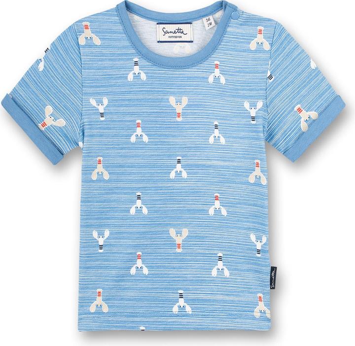 Produktbild Sanetta Baby T-Shirt Little Lobster Allover (68)