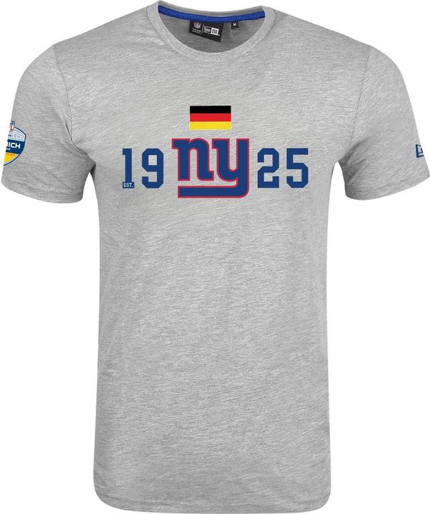 New Era Shirt - NFL MUNICH New York Giants grau - XL (XL)