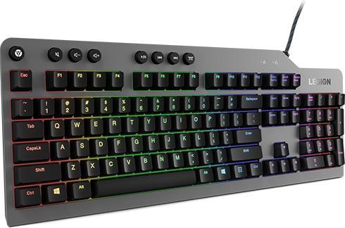 Produktbild Lenovo Legion K500 Tastatur USB QWERTY US Englisch (US, Kabelgebunden)