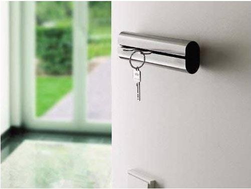 Produktbild Blomus Schlüsselbord TEWO Inox 32cm (32 x 3.5 x 6 cm)