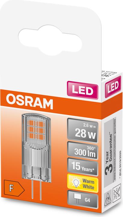Produktbild Osram Led Pin (G4, 2.60 W, 300 lm, 1 x, F)