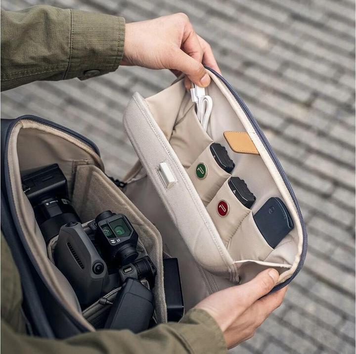 Actual product image Pgytech OneGo 10L shoulder bag (Obsidian Black) (Camera shoulder bag, 10 l)
