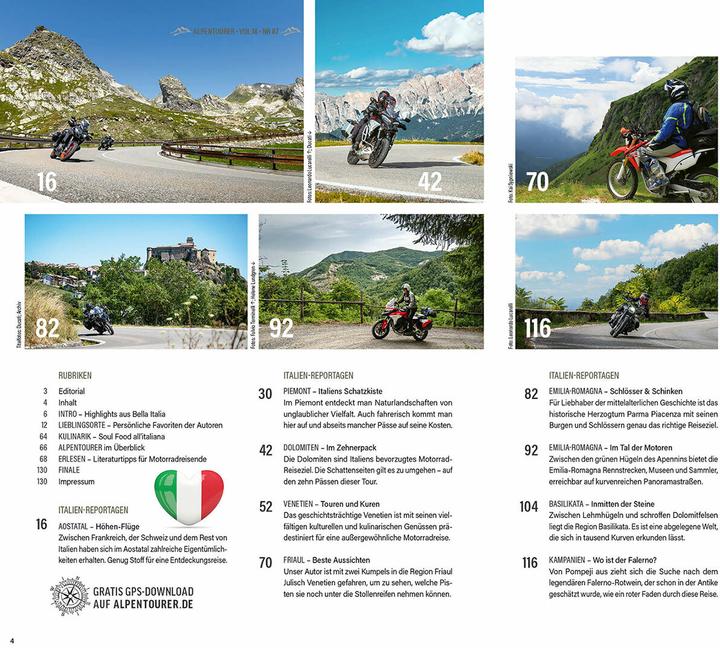 Image du produit Alpentourer Spezial Italien (Allemand, Stephan Fennel, Leonardo Lucarelli, Fulvio Terminelli, Antonio Femia, Snežana Šimičić, 2023)