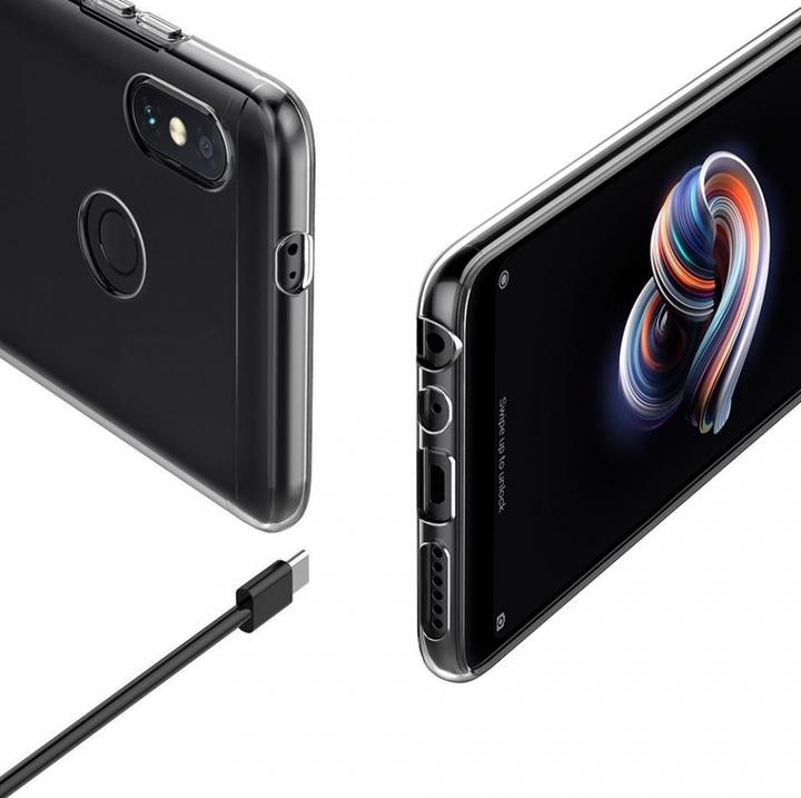 Produktbild Screenguard Xiaomi Redmi Note 5 Flexible TPU Clear Case (Xiaomi Redmi Note 5)
