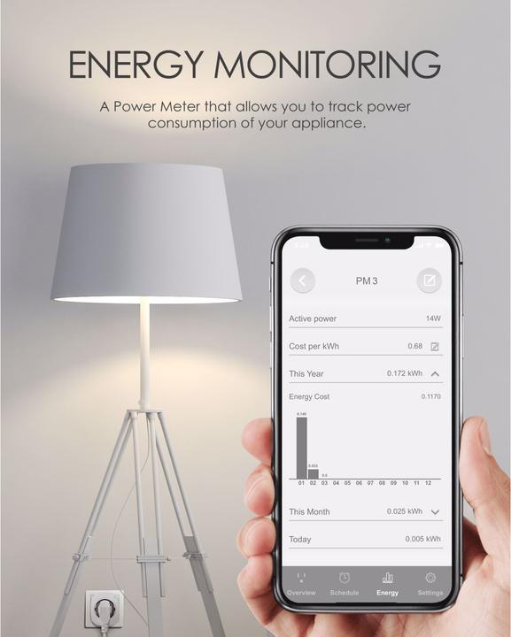 Produktbild Vocolinc SmartOutlet VP3 2er Set Steckdose WI-FI USB