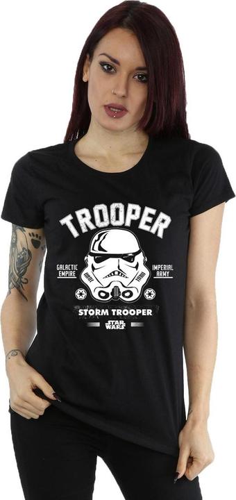 Immagine prodotto Star Wars Stormtrooper Collegiate Maglietta Donna (XXL)