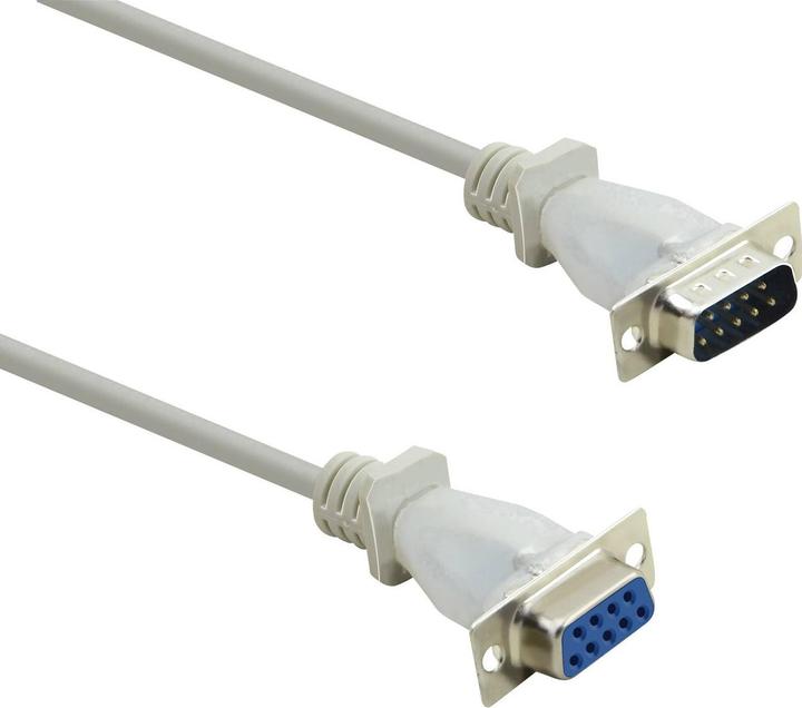 Produktbild Renkforce Seriell Verlängerungskabel (1x D-SUB-Stecker 9pol. - 1x D-SUB-Buchse 9 (20 m, VGA)