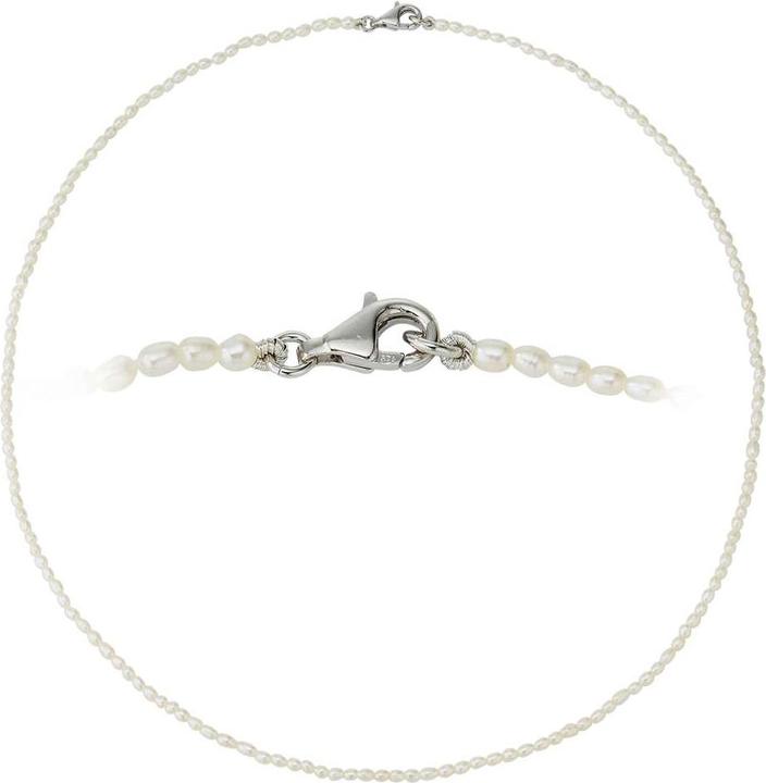 Produktbild Bijouteria Perlen-Halskette (Silber 925, Süsswasserperle, 50 cm)