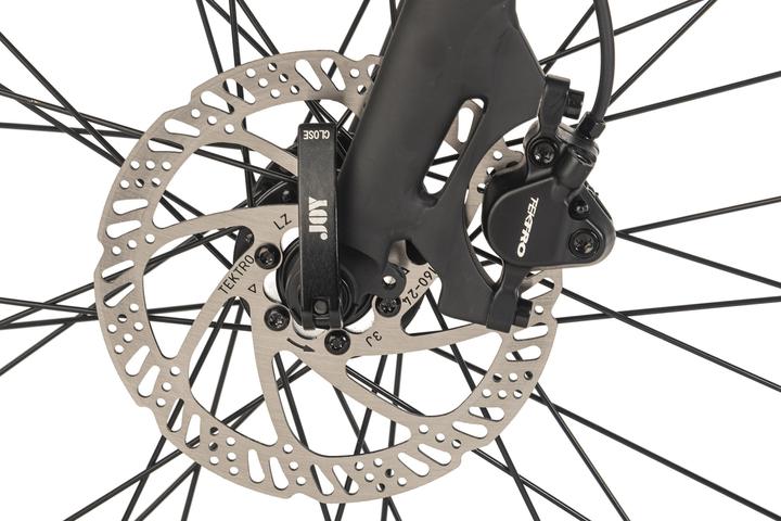 Produktbild Adore E-Citybike 28" Alu Urban Bike Stadtfahrrad UBR-770 Heckmotor 30NM / 10Ah Stahlgrau matt (52 cm)